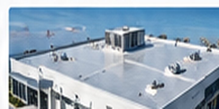 Illustrative flat roof project photo
